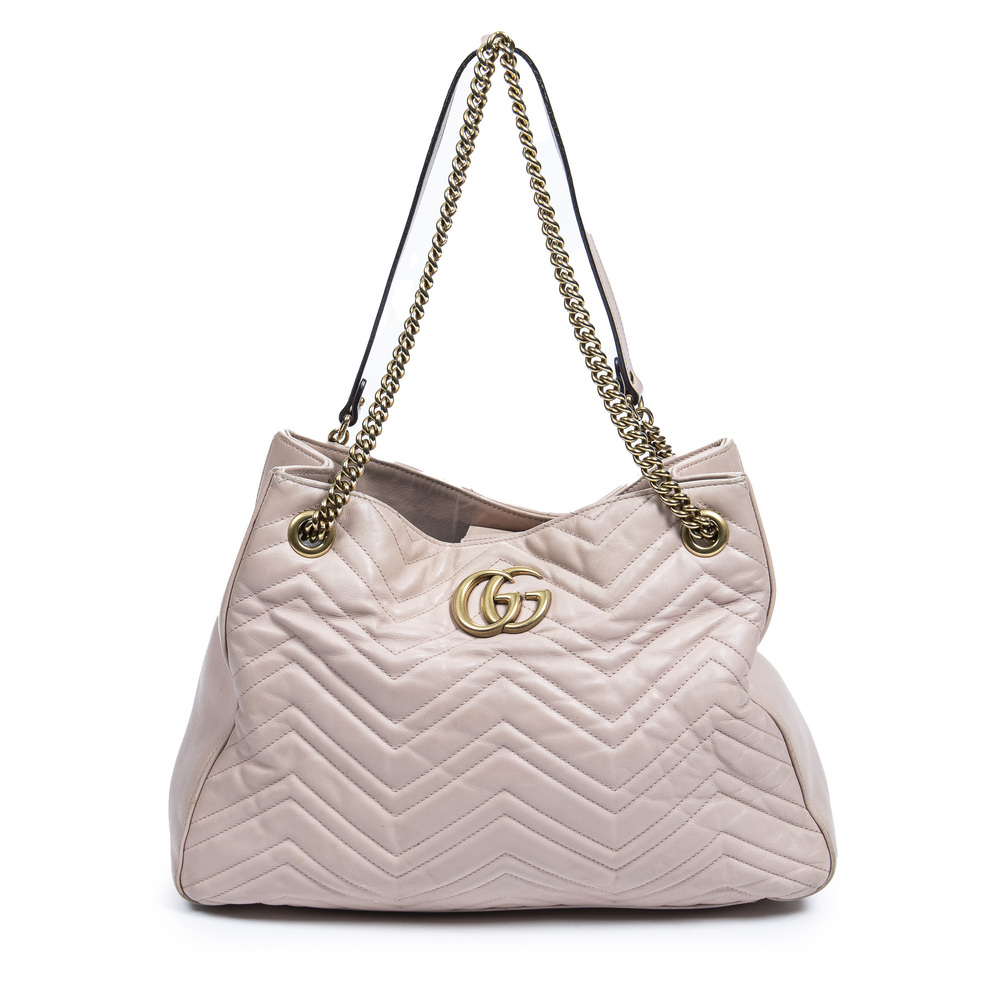 Gucci Medium GG Marmont Shoulder Tote